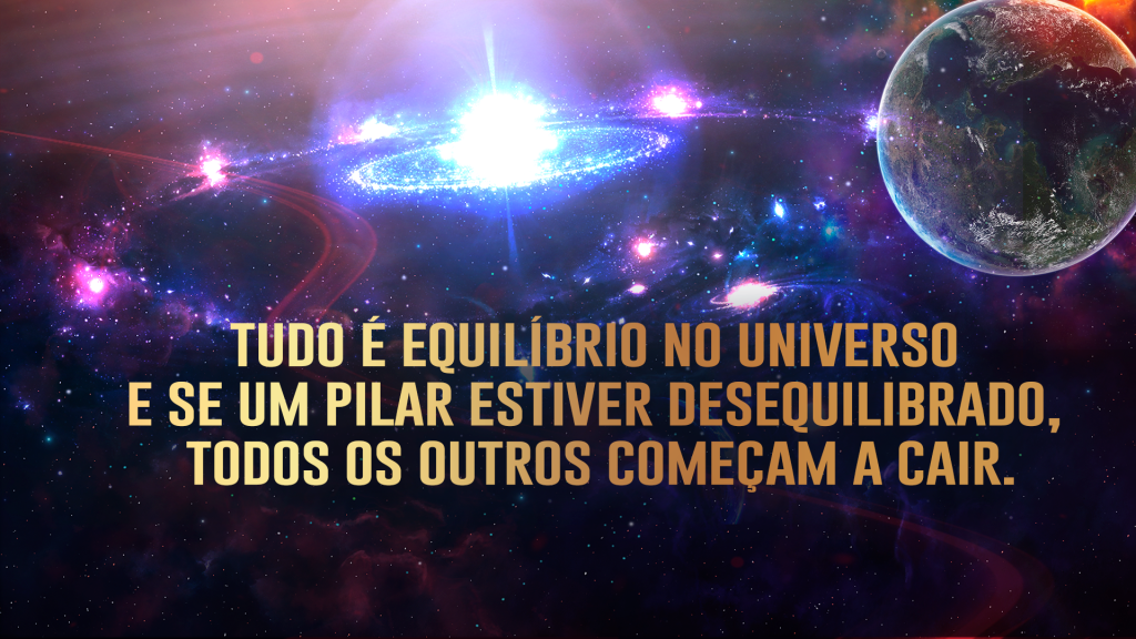 Tudo é equilíbrio no universo - Eu do futuro