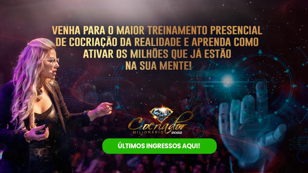 Maior treinamento presencial de cocriação da realidade